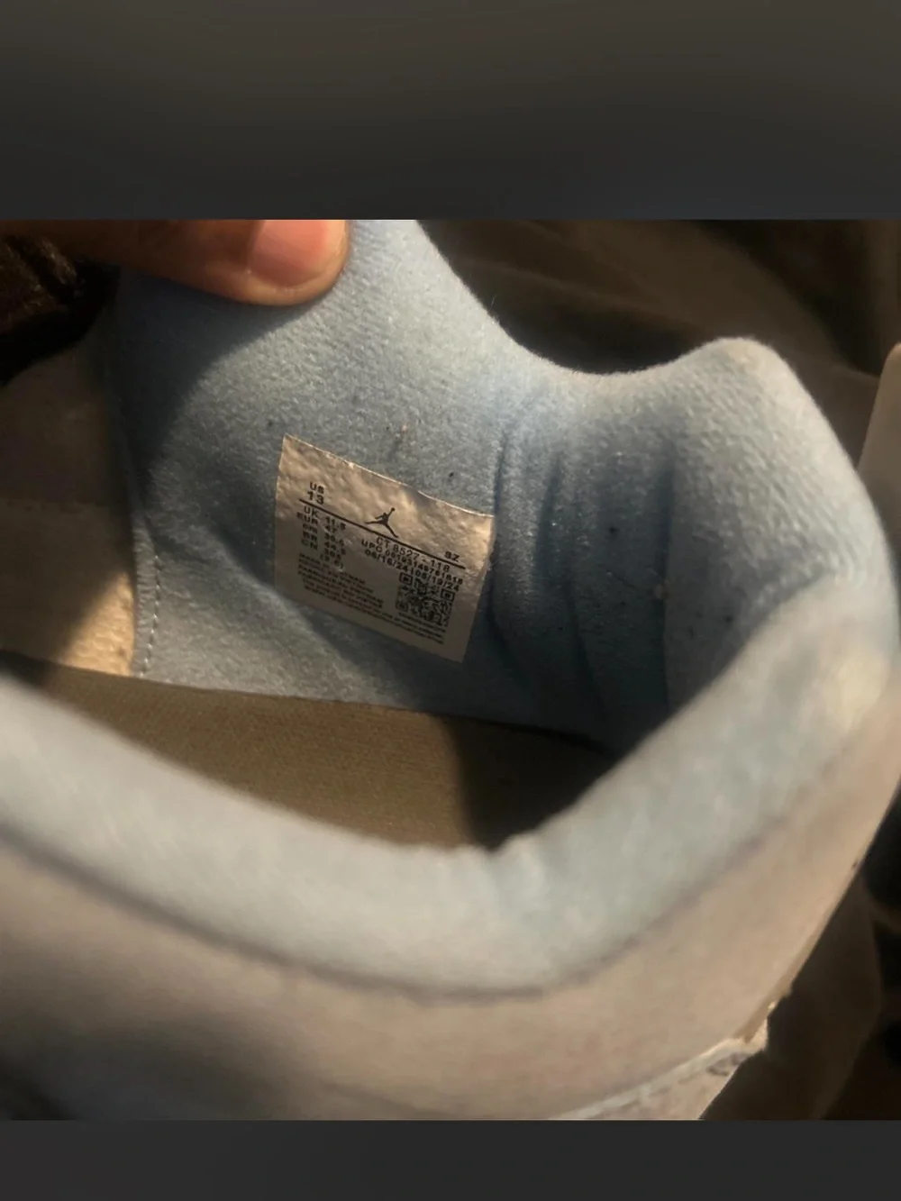 Air Jordan 4 UNC Size 13 Men’s Shoes